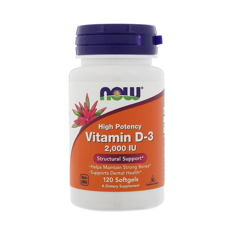 Vitamin D3 2000IU - 120 Sgels