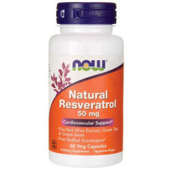 Now Foods Natural Resveratrol 