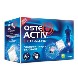 Osteo Activ + Colageno 20 saquetas