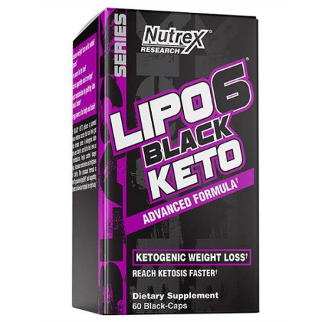 Lipo 6 Black Keto 60 caps