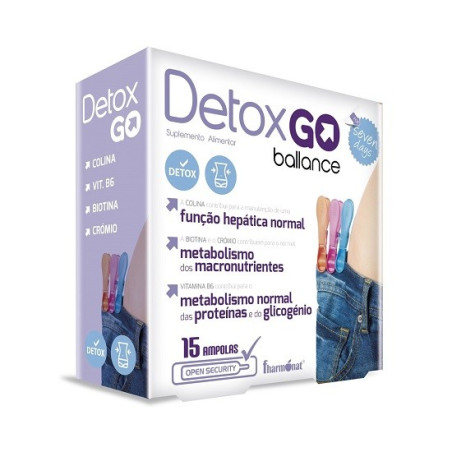 Detox Go Balance 15 ampolas