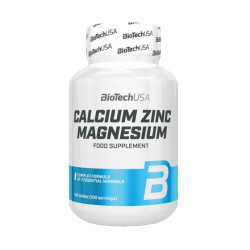 BIOTECH Calcium-Zinc-Magnesium 100 tabs