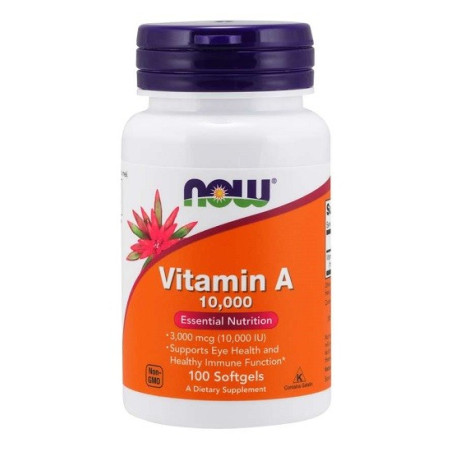now Vitamin A 10000IU - 100 caps
