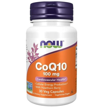 Now CoQ10 100mg - 30 Vcaps
