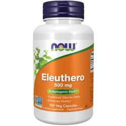 Now foods Eleuthero 500mg 100Vcaps