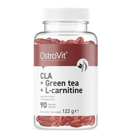 ostrovit CLA + Green Tea + L-Carnitine 90 caps