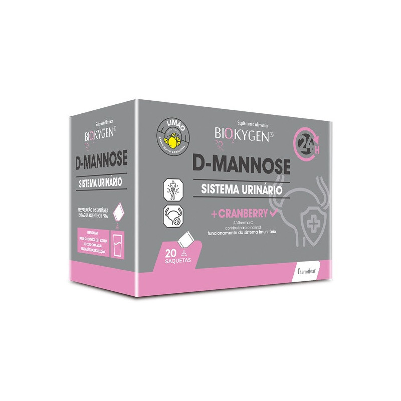 biokygen D-Mannose + Cranberry 20 saquetas