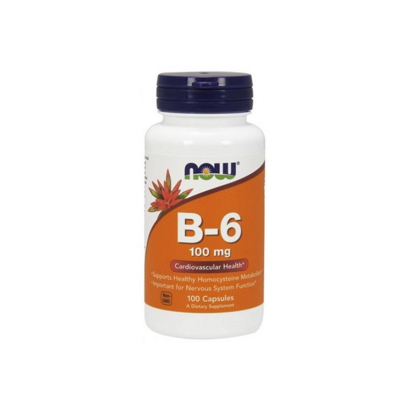 Vitamin B-6 100mg - 100 Vcaps