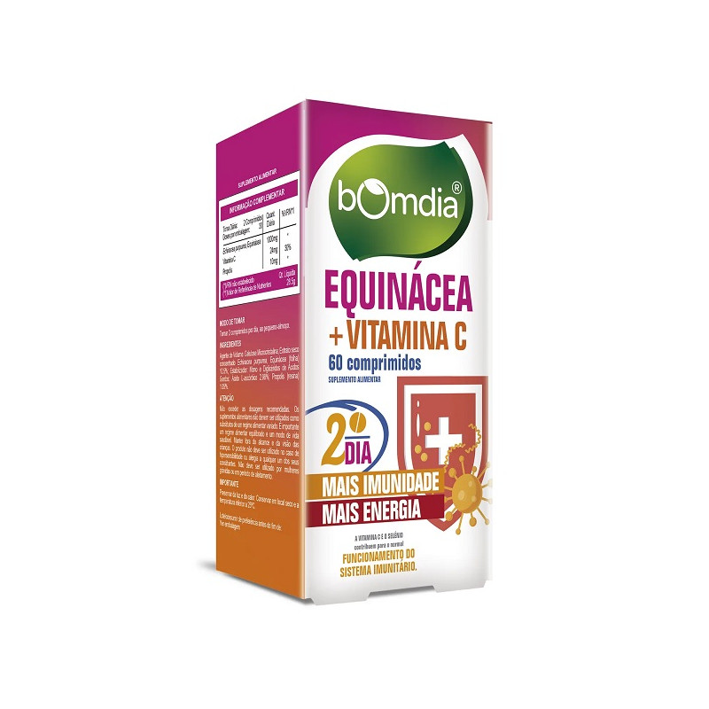 BomDia Equinacea + Vitamina C 60 comprimidos