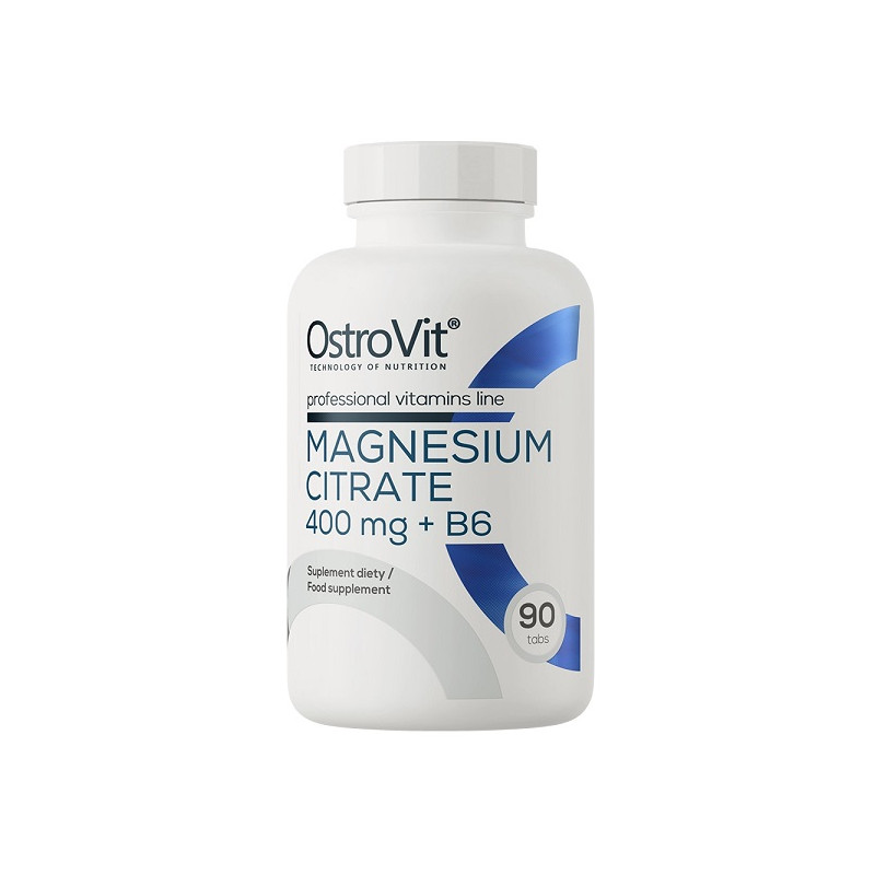 OstroVit Magnesium Citrate 400 mg + B6