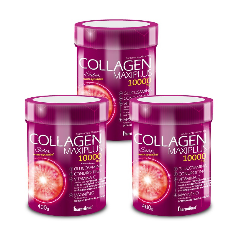 Pack 3x Collagen Maxiplus 10000 - 400g Pack 3x Collagen Maxiplus 10000 - 400g