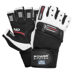 power system glove No Compromise Black & White