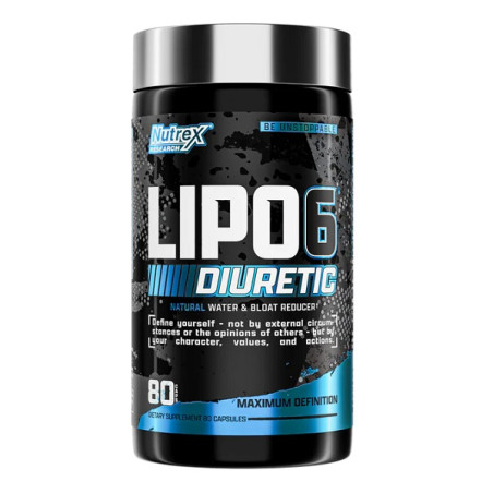 Lipo 6 Black Diuretic 80 caps