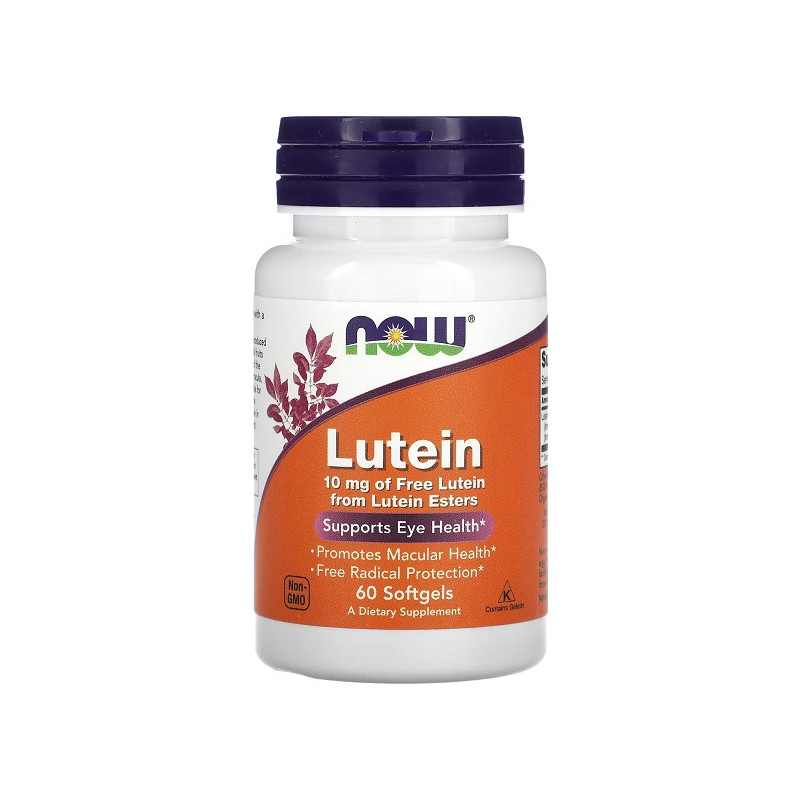 Now Lutein 10mg - 60 Sofgels