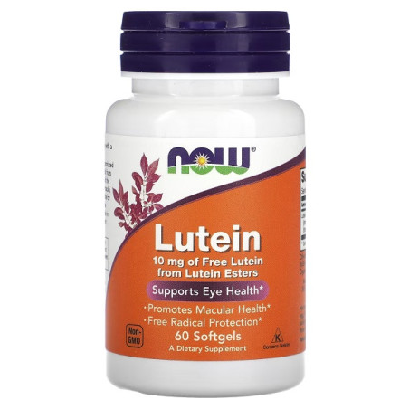 Now Lutein 10mg - 60 Sofgels