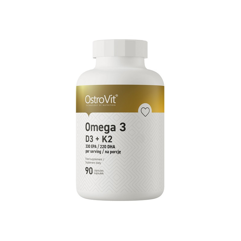 Omega 3 D3 + K2 - 90 softgels