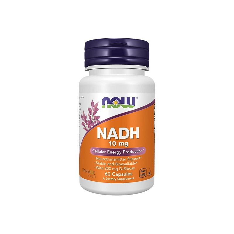 now NADH 10 mg - 60 Vcaps