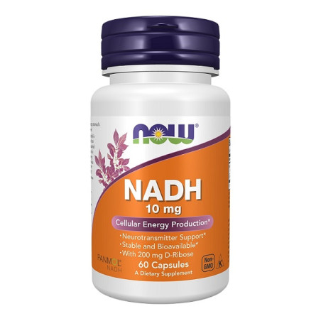 now NADH 10 mg - 60 Vcaps