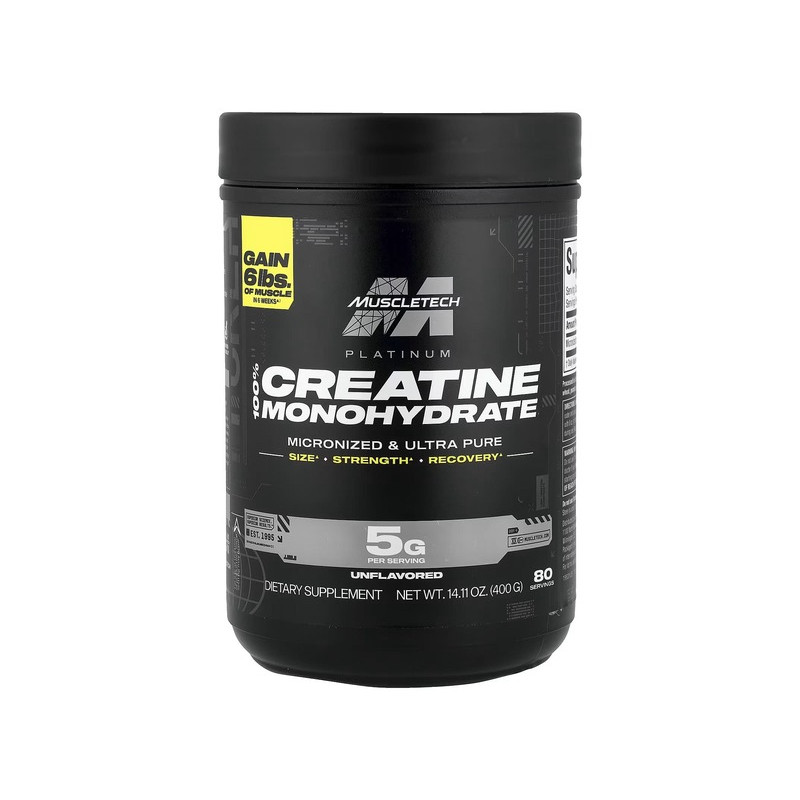Muscletech Platinum 100% Creatine 400g