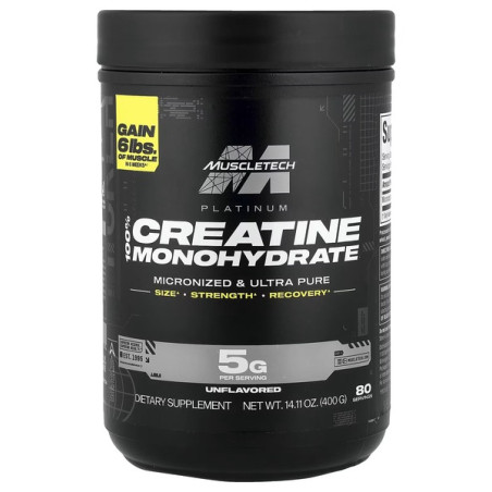 Muscletech Platinum 100% Creatine 400g