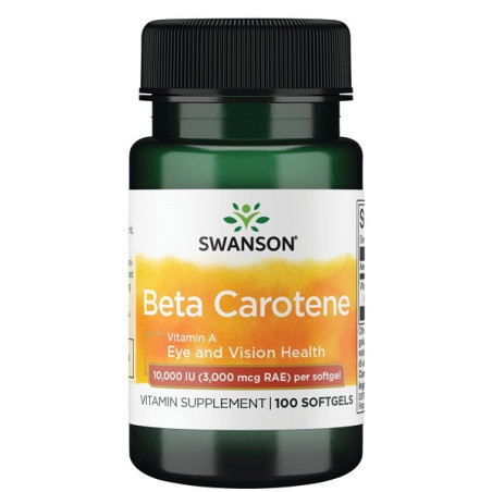 Swanson Beta Carotene 3000mcg - 100 Sgel