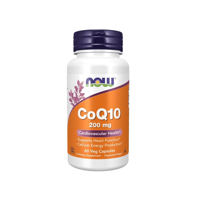 Now Coenzima Q10 200mg - 60 caps
