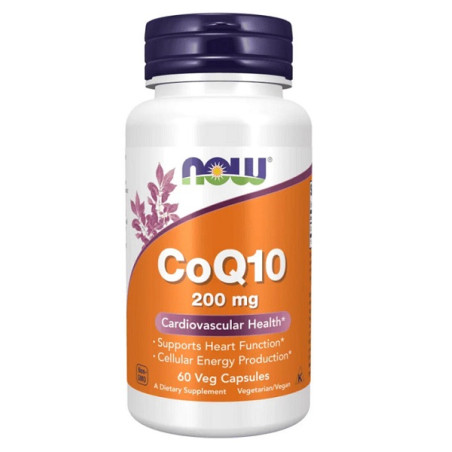 Now Coenzima Q10 200mg - 60 caps