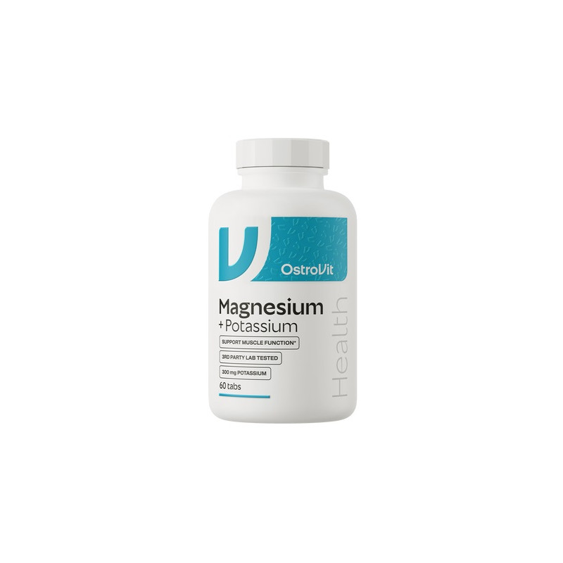 Magnesium + Potassium 60 tabs