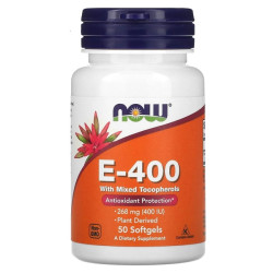 now Vitamin E-400 - 50 sgel