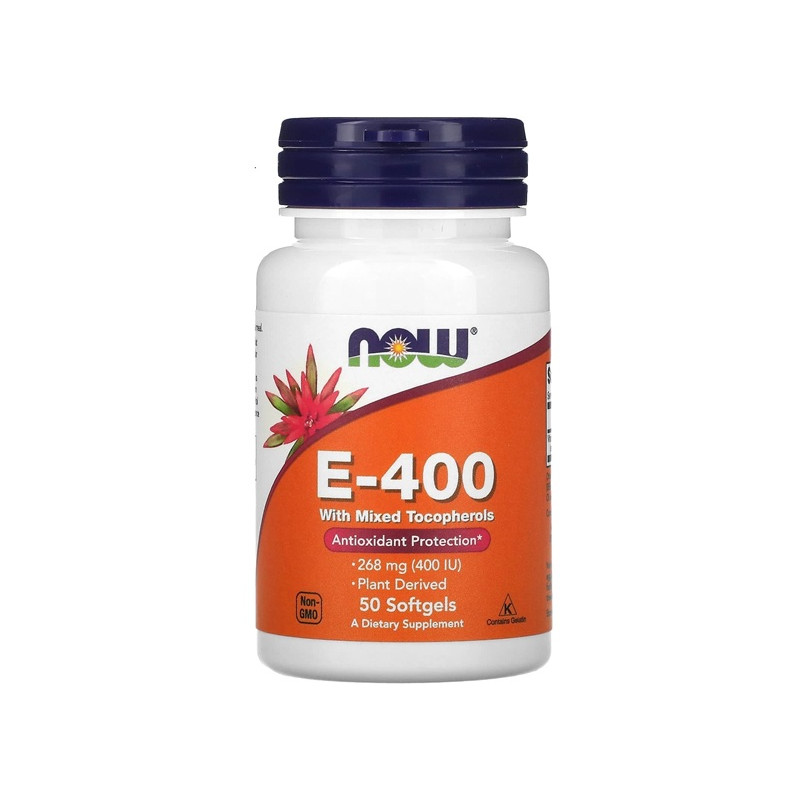 now Vitamin E-400 - 50 sgel