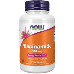 Now Niacinamide 500mg - 100 caps
