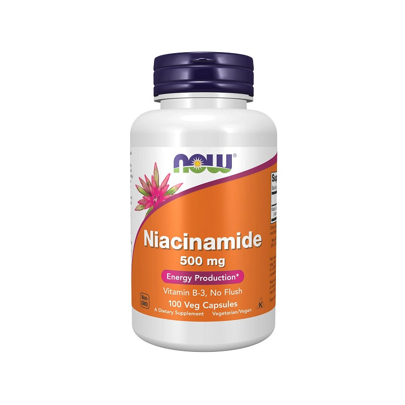 Now Niacinamide 500mg - 100 caps