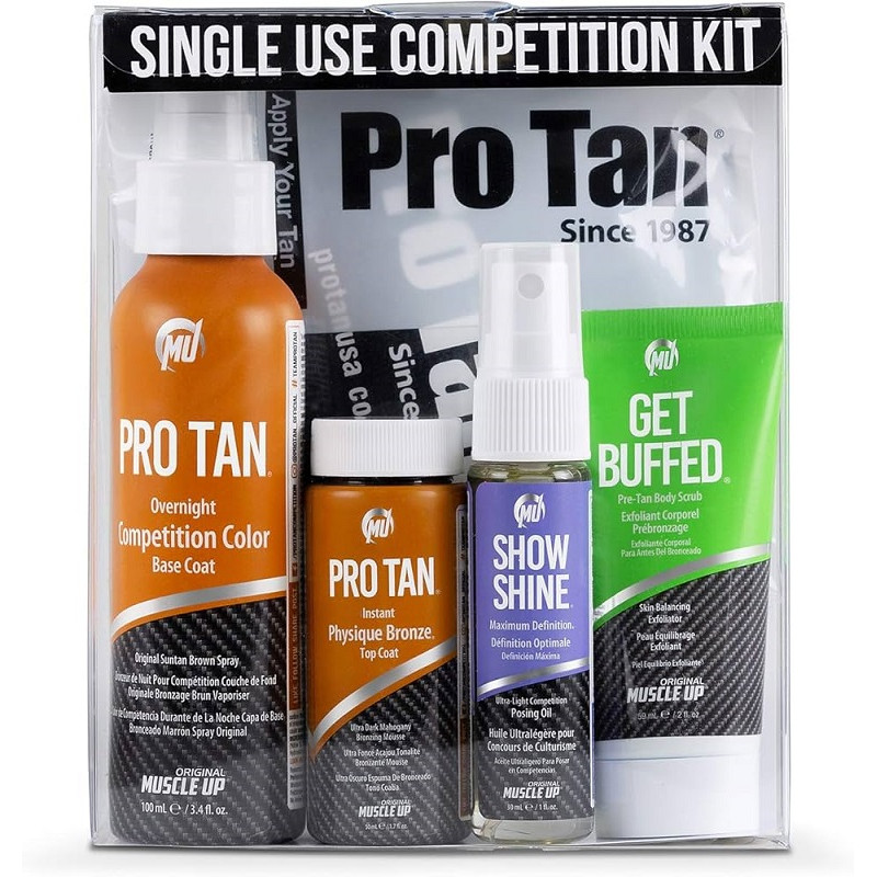 Pro Tan Single-Use Kit Competition Color