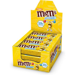 MM'S Hiprotein Peanut Bar 12x51g