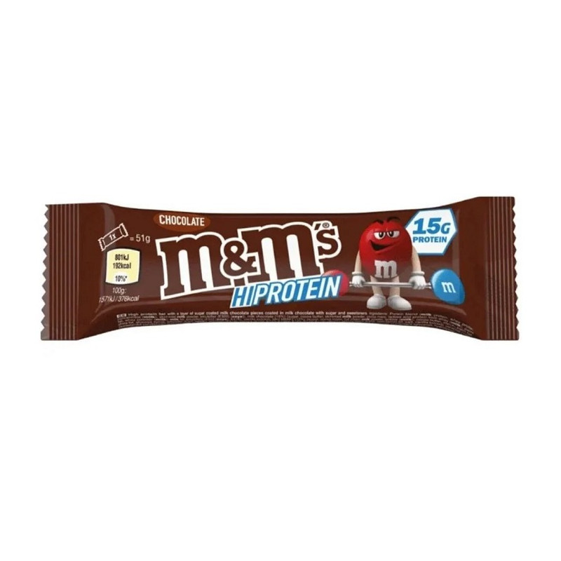MM'S Hi-Hrotein Chocolate Bar 51g